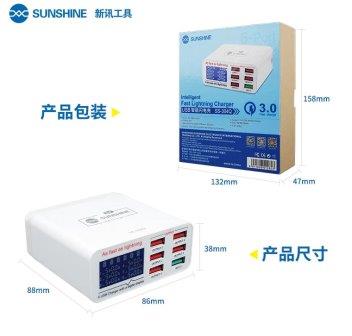 Replacement for SS-304Q 6 PORT USB CHARGER 2.4A POWER SUPPLY - Quality Phone Parts in Sri Lanka